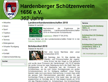 Tablet Screenshot of hsv-neviges.de